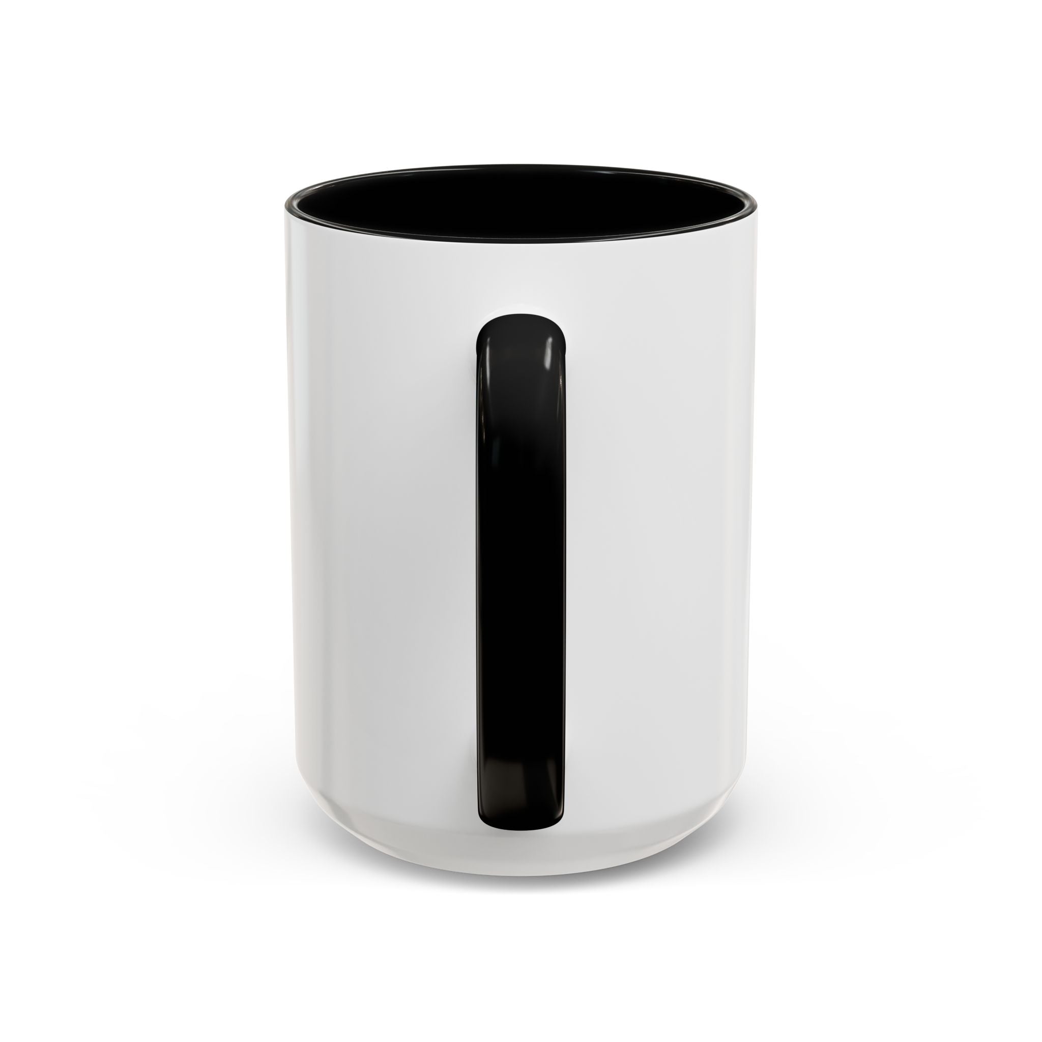 Black Spirit Cinema Accent Coffee Mug — Afrocentric Couple Art (11/15oz)