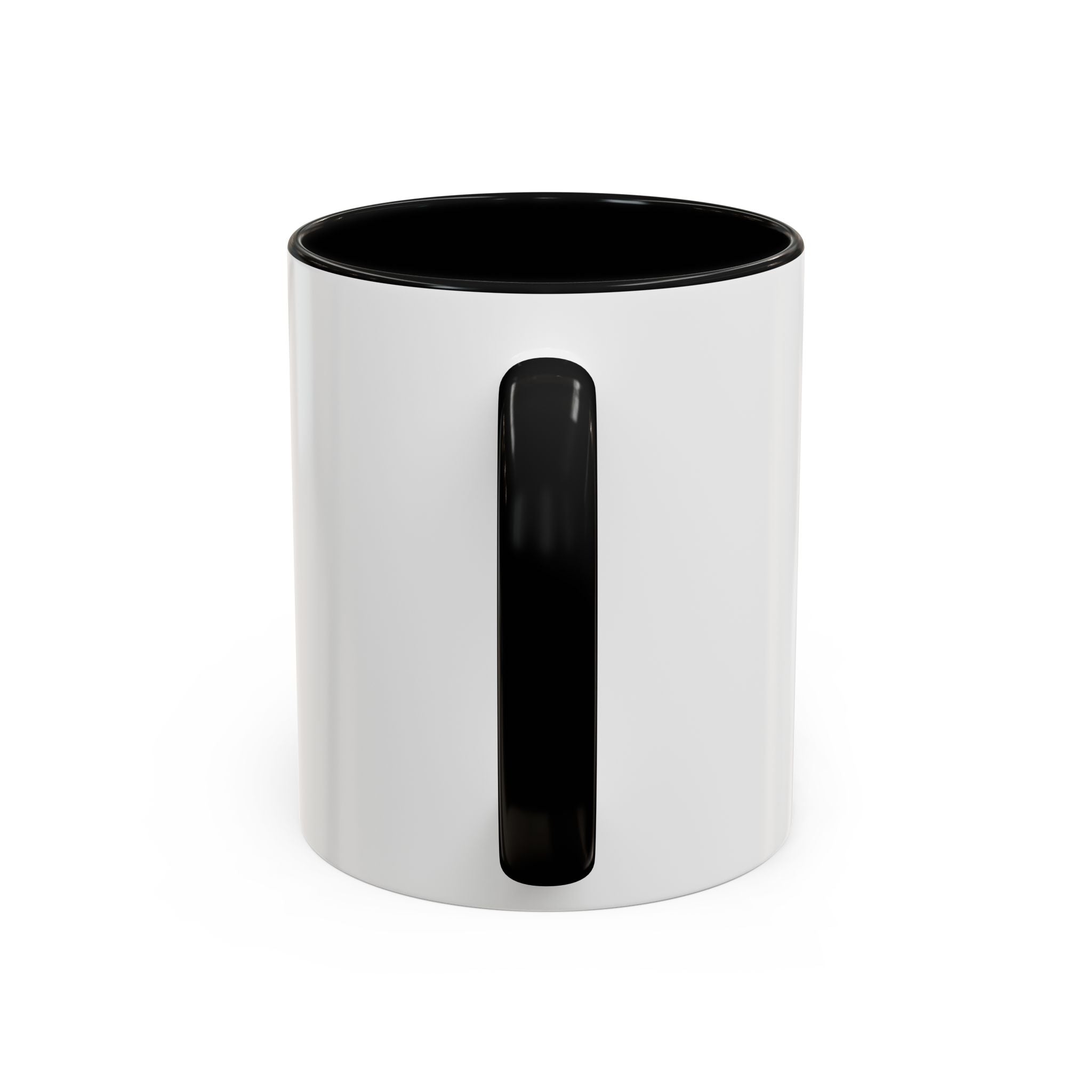 Black Spirit Cinema Accent Coffee Mug — Afrocentric Couple Art (11/15oz)