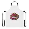 Hey Lil' Momma Apron — Colorful Graffiti Kitchen Apron, Fun Gift for Moms & Cooks